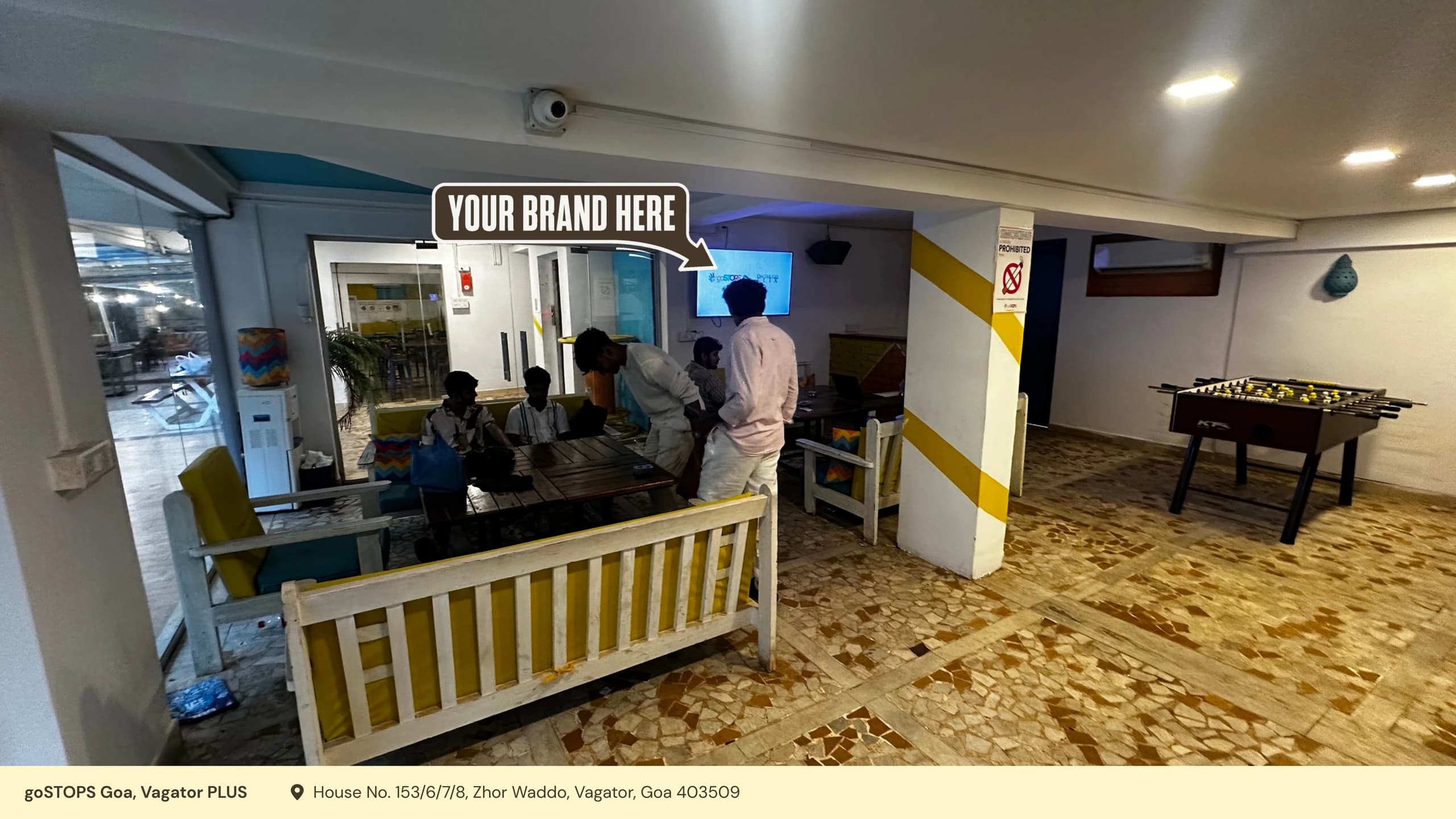 goSTOPS Goa, Vagator PLUS, Goa